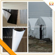 125mic Black and white polyester AB film for greenhouse